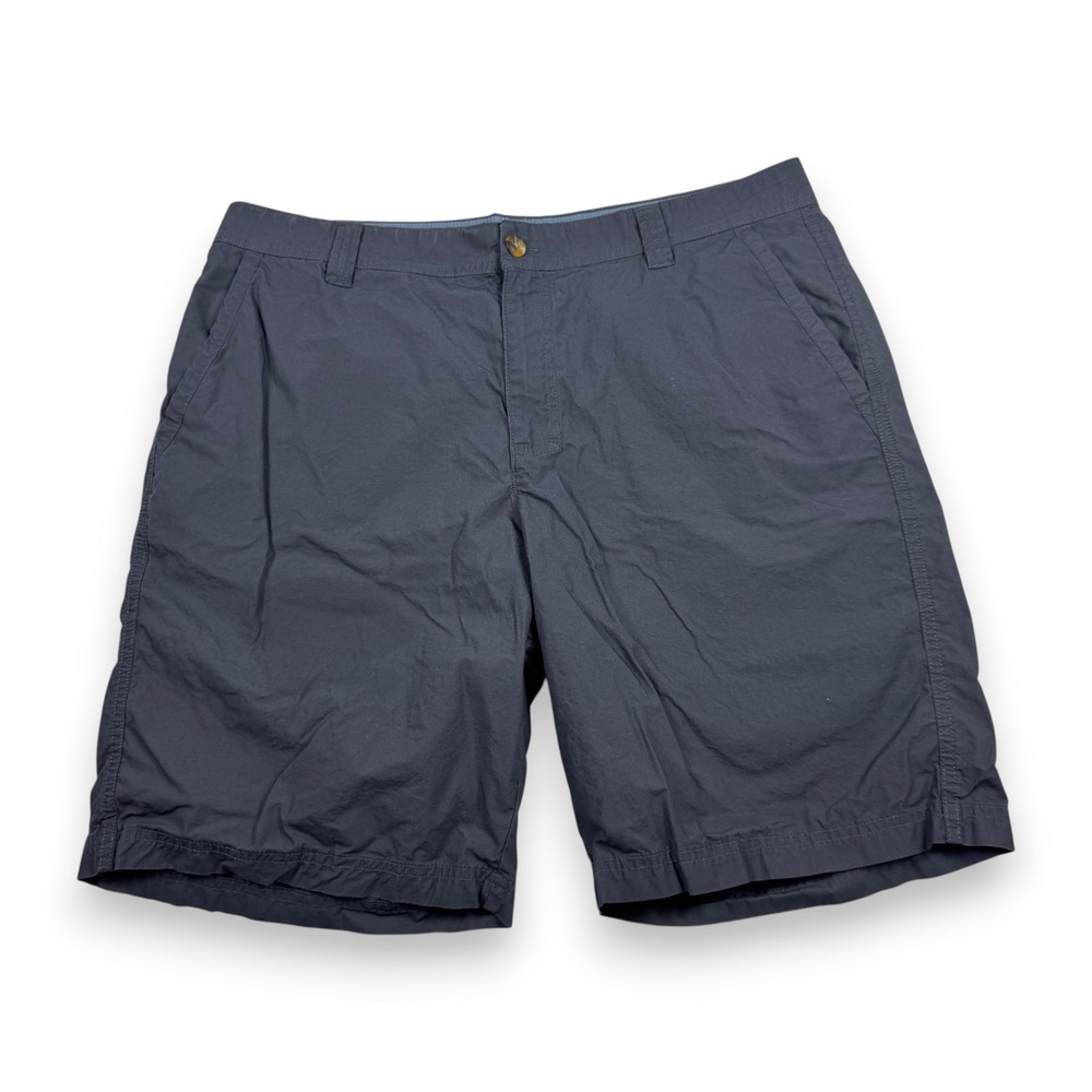 Columbia Chino Shorts AM4471 Outdoor Hiking Casual Mens Dark Gray 36W 10L